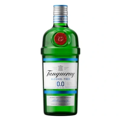 Abbildung von Tanqueray 0,0% alkoholfreie Gin Alternative für nicht alkoholische Cocktails und Longdrinks zuckerfrei &amp; kalorienfrei voller Geschmack 700ml Einzelflasche