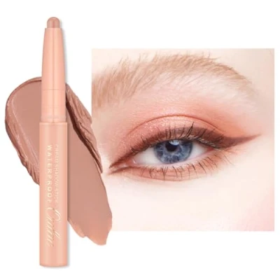 Abbildung von Oulac Dreh Lidschatten Stick Rose Mattes Finish Wasserfest &amp; Wischfest, Hält 16 Stunden+, Cremig seidige Textur, Vegan WM03 Dawn