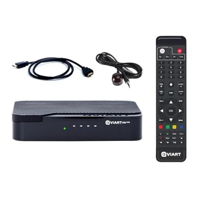 Abbildung von Qviart OG3WS Satellitenreceiver Linux TV über IP Stalker Full HD 1080p Definieren Sie OS E2 Multiroom, Xtream, YouTube, anpassbar