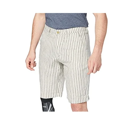 Abbildung von Kings of Indigo Herren Cronus Shorts, Beige (Beige Stripe 7301), (Herstellergröße: W28)