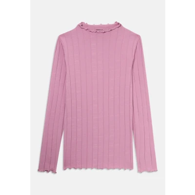 Abbildung von Name it Nkfnoline SLIM Langarmshirt für Kinder, Größe: 134/140, Mauve orchid
