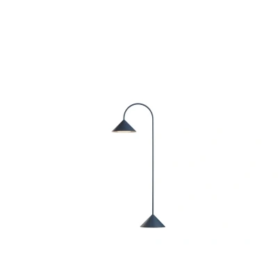 Abbildung von FRANDSEN LED Stehlampe Grasp, petrol, Höhe 72 cm, Metall