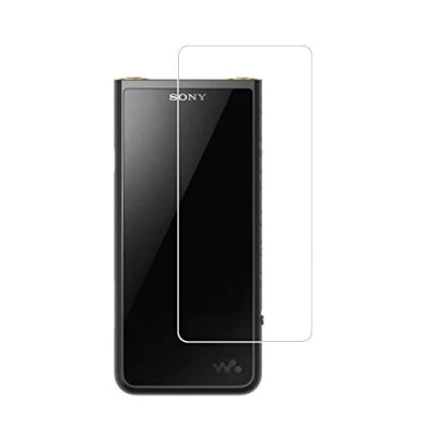 Abbildung von Zshion Displayschutzfolie aus Hartglas für Sony NW ZX500 ZX505 ZX507 9H Anti Fingerabdruck Blasenfreie Installation Ultradünnes Design [2 Stück]