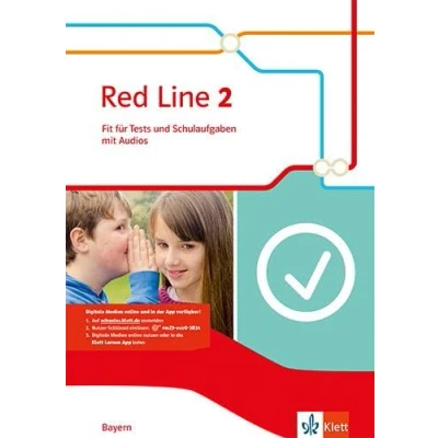 Abbildung von Red Line 2. Ausgabe Bayern: Fit für Tests und Schulaufgaben mit Audios Klasse 6 (Red Line. Bayern ab 2017)