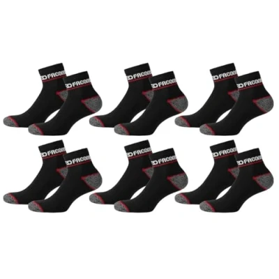Abbildung von FACOM Herren CHAUSSETTES FX/1/CHLCX6 Freizeitsocken, Red, 43/46