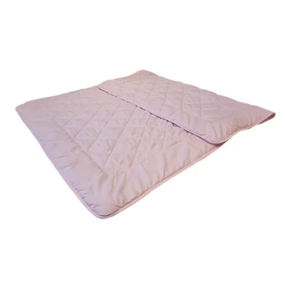 Abbildung von Leichtsteppbett Sommer Steppbett ca. 135x200 cm leichte Sommerdecke Kochfest 95 für Camping heiße Sommertage I Tolle Uni Farbe ohne Bezug verwendbar Schadstoffgeprüft (Pink, cm)