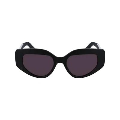 Abbildung von KARL Lagerfeld Sonnenbrille, Damen, Größe: One Size, Matte black