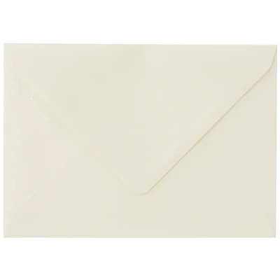 Abbildung von Clairefontaine 51042C Packung mit 20 Umschlag Pollen Format C5 16,2x22,9 cm, 120g, gefüttert, ideal für Einladungen und Korrespondenz, Premium glattes Papier, Elfenbein Perlmutt, 1 Pack
