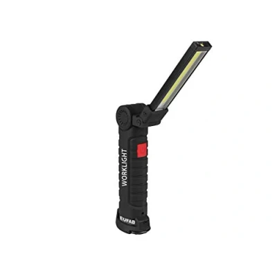 Abbildung von EUFAB 13493 COB/LED Akku Arbeitsleuchte, ausklappbar, 400 LM