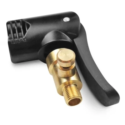 Abbildung von Pitlane Performance® Autoventil Hebelstecker; Ventilstecker KFZ Luftpumpen Zubehör; Gewindedüse aus Messing für Schrader &amp; Presta
