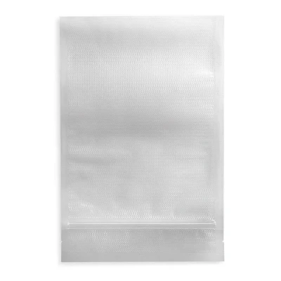 Abbildung von 50x Vakuumbeutel Druckverschluss 20 x 30 cm BPA frei lebensmittelecht mit Struktur Vakuumierbeutel Druckverschlussbeutel