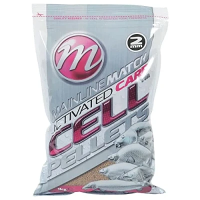 Abbildung von mainline match activated carp coarse pellets cell 1kg Angelpellets