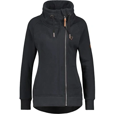 Abbildung von alife &amp; kickin Meryl Sweatjacke, Damen, Größe: XS, Moonless