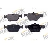 Abbildung von KRAFT 6001210 Bremsbelagsatz Vorderachse MERCEDES BENZ: E Klasse Limousine, T modell, S CHRYSLER: Crossfire Roadster