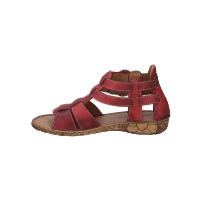 Abbildung von Josef Seibel Riemensandalette, Damen, Größe: 41, Rot Schuhe
