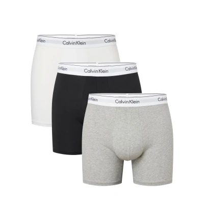 Abbildung von Calvin Klein Underwear 3 PACK Panties, Herren, Größe: Small, Black/white/grey heather