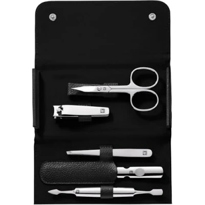 Abbildung von Zwilling Maniküre Etui aus Rindleder mit Druckknöpfen, 5 tlg.