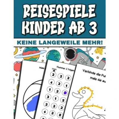Abbildung von Reisespiele kinder ab 3: beschäftigung im flugzeug und auto fur kinder.