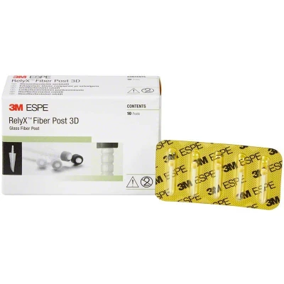 Abbildung von RelyX Fiber Post 3D Stifte Gr. 1 10 Wurzelstifte