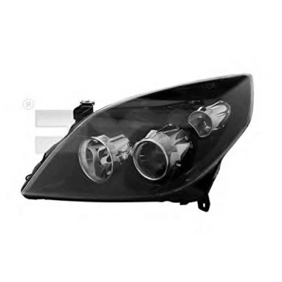 Abbildung von TYC 20 1110 05 2 Scheinwerfer links H7, H1 mit Elektromotor OPEL: Vectra C Caravan, Signum CC, CC