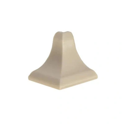 Abbildung von DQ PP 1x WINKELLEISTE AUßENECKE Eiche Sonoma 13 x 13mm PVC Küchenleiste Arbeitsplatte Abschlussleiste Küchenabschlussleiste Wandabschlussleiste Tischplattenleisten
