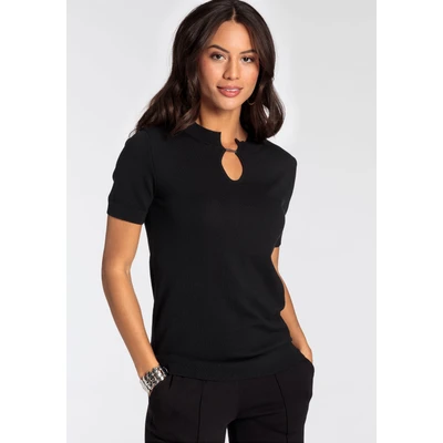 Abbildung von Bruno Banani Kurzarmpullover, Cut Out