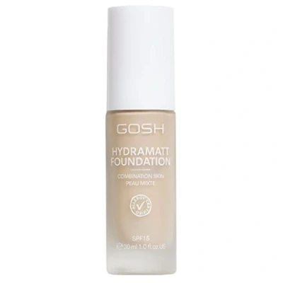 Abbildung von GOSH Foundation mit LSF 15 für helle &amp; dunkle Haut, vegan I Mattierendes Make up trockene, sensible ölige Haut wisch und schweißfest, ölfrei Deckkraft regulierbar, kein Maskeneffekt 002N
