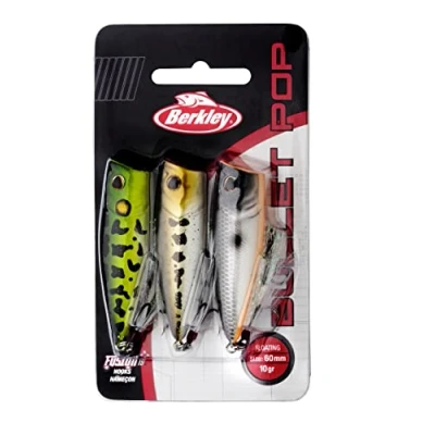 Abbildung von Berkley Unisex Adult Bullet Pop Hard Bait, Assorted, 60mm