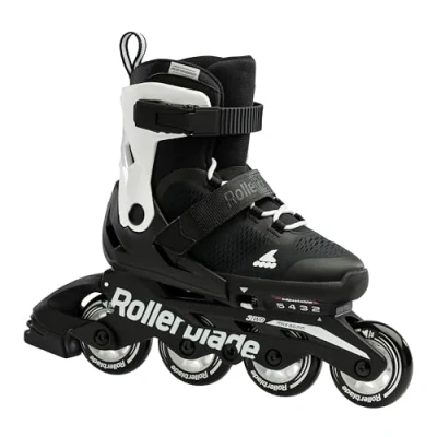 Abbildung von ROLLERBLADE MICROBLADE. SCHWARZ/WEISS. 36.5 40.5