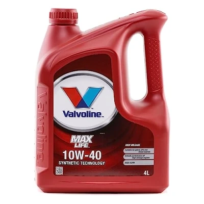 Abbildung von Valvoline 706348 Maxlife SAE 10W 40 4L