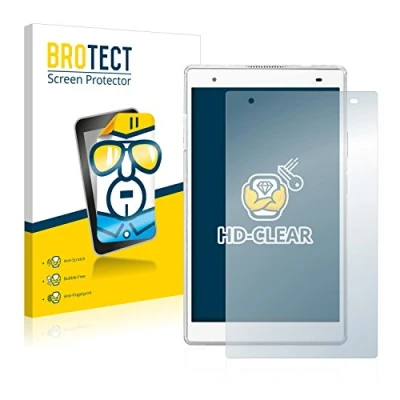 Abbildung von BROTECT (2 Stück Schutzfolie für Lenovo Tab 4 8 Plus Displayschutz Folie Ultra Klar