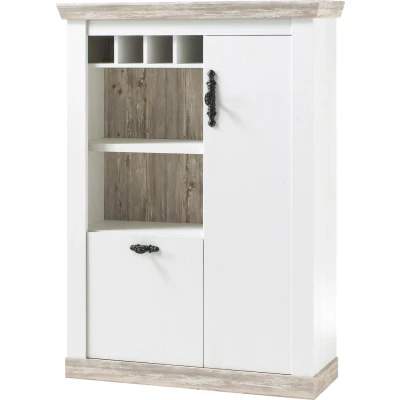 Abbildung von Home affaire Kommode &quot;Florenz&quot;, im romantischen Landhaus Look, Breite 105 cm