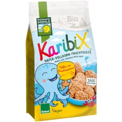 Abbildung von Bohlsener Mühle KaribiX Hafer Vollkorn Fruchtkekse, 125 g