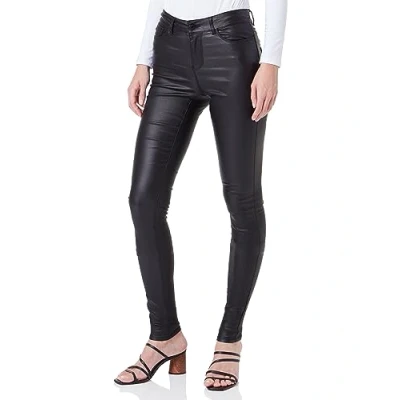Abbildung von Vero Moda Tall Vmseven Smooth PANT Stoffhose, Damen, Größe: XSx36, Black