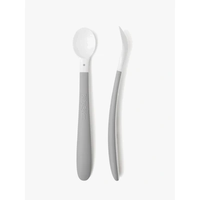 Abbildung von BabyBjörn Fütterlöffel, 2er Pack, Grau