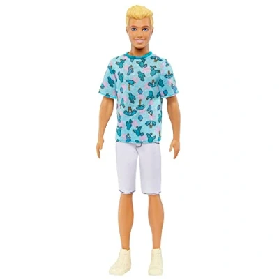 Abbildung von Barbie Anziehpuppe Ken Puppe blond Cactus &amp; Palm HJT10 Mattel Fashionistas 211