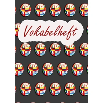Abbildung von Vokabelheft A4: Großes XXL mit 120 blanko DINA4 Seiten 2 Spalten