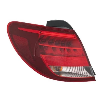 Abbildung von HELLA 2SD 354 873 011 Rückleuchte links äusserer Teil LED, PY21W 12 mit Glühlampen Lampenträger MERCEDES BENZ: B Klasse