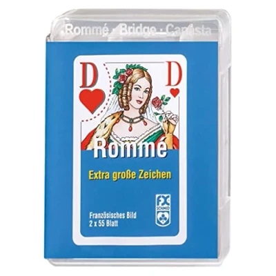 Abbildung von Ravensburger Spiel, Rommé, Canasta, Bridge. Mit extragroßen Eckzeichen