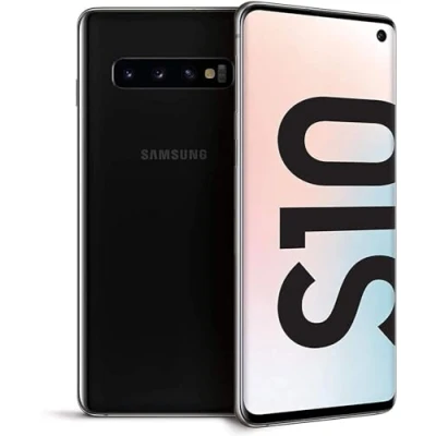 Abbildung von 2019 Samsung Galaxy S10 128GB Prisma Schwarz (Generalüberholt)