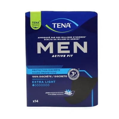 Abbildung von TENA Men Discreet Protection Protective Shield Extra Light 14 Pack by