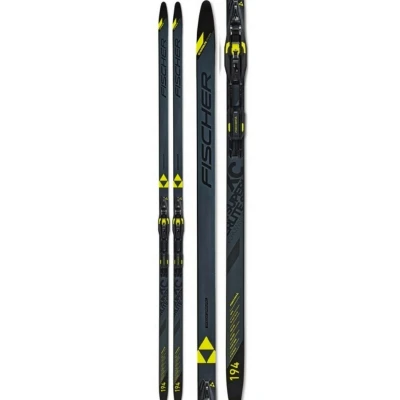 Abbildung von Fischer Superlite Crown EF + Control Step Herren Langlaufski (Schwarz 189 in cm)