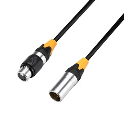 Abbildung von Adam Hall Cables 4 STAR DGH 0500 IP65 DMX &amp; AES/EBU Kabel 5 Pol XLR(m) auf XLR(f), m