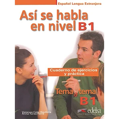 Abbildung von tema a B1: Así se habla en nivel B1 Cuaderno de ejercicios y práctica