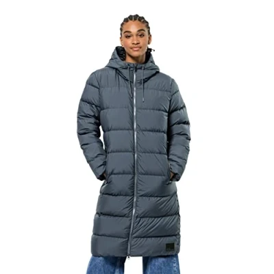 Abbildung von Jack Wolfskin Frozen Palace W Daunenjacke, Damen, Größe: XL, Slate blue