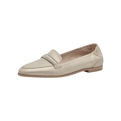 Abbildung von Tamaris Slipper, Damen, Größe: 38, Champagne Leder