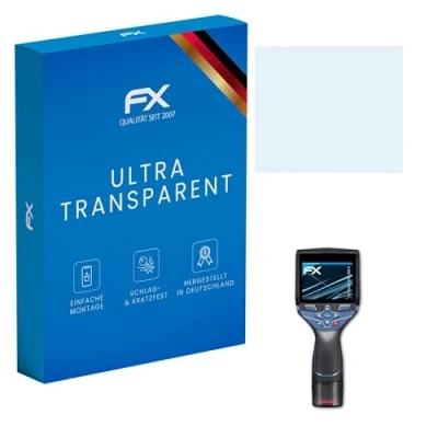 Abbildung von atFoliX Schutzfolie kompatibel mit Bosch GTC 400 C Folie, ultraklare FX Displayschutzfolie (2X)