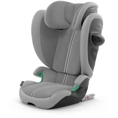 Abbildung von CYBEX Gold Kinder Autositz Solution G2 Plus, Ab ca. 3 bis 12 Jahre (100 150 cm), Max. 50 kg, Für Autos mit und ohne ISOFIX, Stone Grey (Grau)