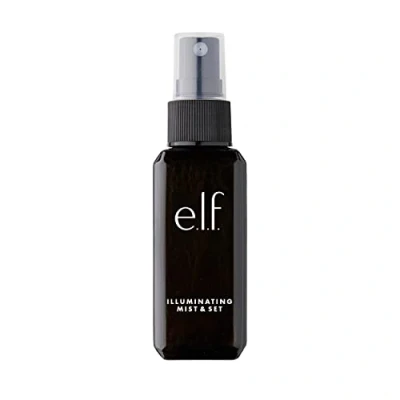 Abbildung von e.l.f. Illuminating Mist &amp; Set Spray, Makeup Setting Spray für ein langanhaltendes, strahlendes Finish, angereichert mit den Vitaminen A, C E, Vegan und tierversuchsfrei