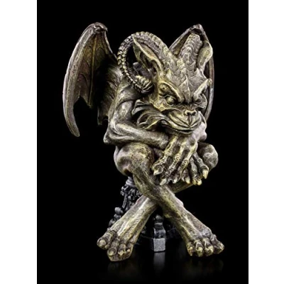Abbildung von Gargoyle Gothic Figur Listiger Teufel Fantasy Figur, Deko Skulptur, Statue, H 15 cm